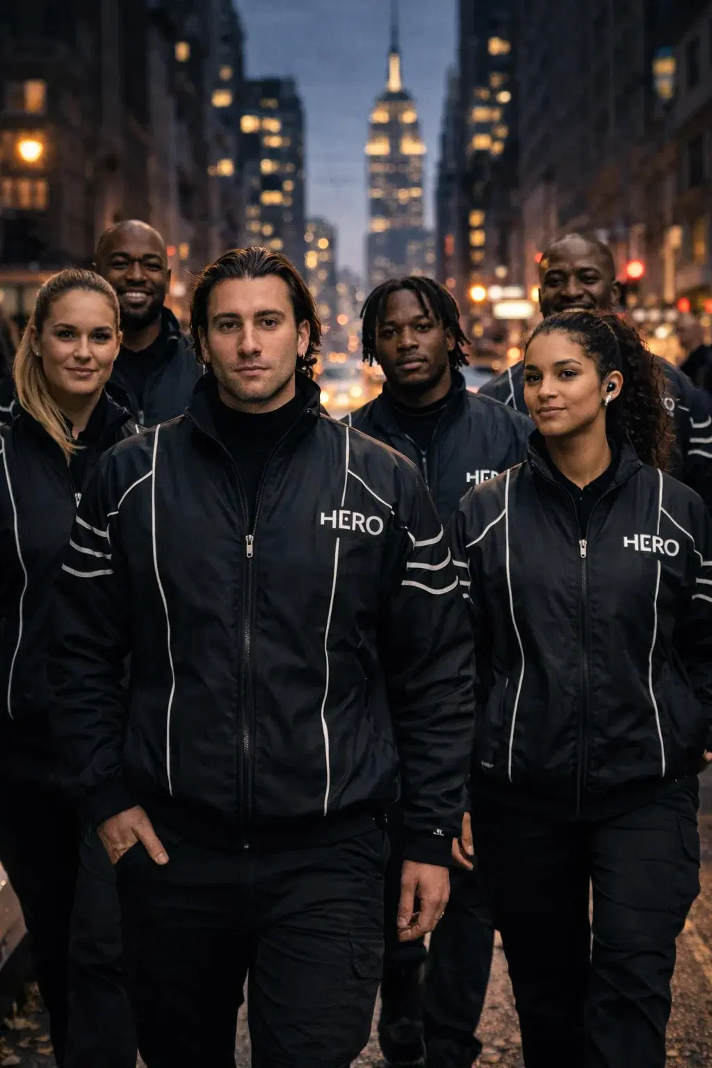 A team of uniformed, verified Heros in New York